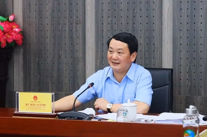 Bộ trưởng, Chủ nhiệm UBDT Hầu A Lềnh phát biểu chỉ đạo tại cuộc họp Bộ trưởng, Chủ nhiệm UBDT Hầu A Lềnh phát biểu chỉ đạo tại cuộc họp