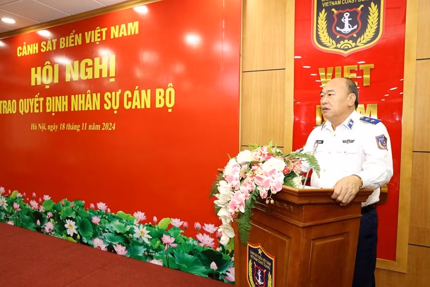 Trung tướng Lê Quang Đạo, Tư lệnh Cảnh sát biển Việt Nam phát biểu chỉ đạo tại hội nghị. Trung tướng Lê Quang Đạo, Tư lệnh Cảnh sát biển Việt Nam phát biểu chỉ đạo tại hội nghị.