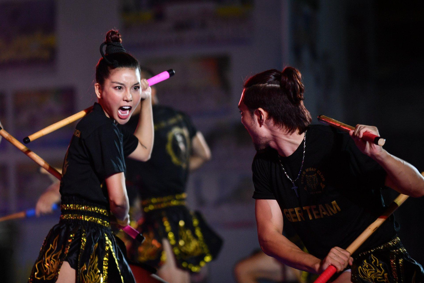 Võ Gậy – Arnis, một môn võ khá mới lạ đưa đưa vào chương trình biểu diễn của Liên hoan võ thuật. Tiết mục biểu diễn được khá nhiều người quan tâm. Võ Gậy – Arnis, một môn võ khá mới lạ đưa đưa vào chương trình biểu diễn của Liên hoan võ thuật. Tiết mục biểu diễn được khá nhiều người quan tâm.