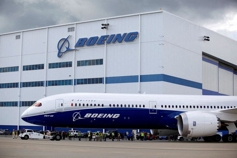 Boeing hiện đối mặt với nhiều vấn đề liên quan đến uy tín sản xuất trong năm 2024. Ảnh: Investing.com.