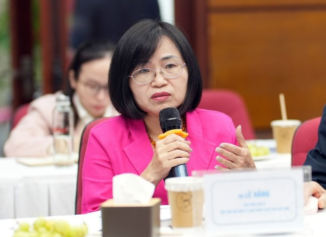 Bà Lê Hằng - Phó Tổng Thư ký Hiệp hội chế biến và xuất khẩu thuỷ sản Việt Nam.