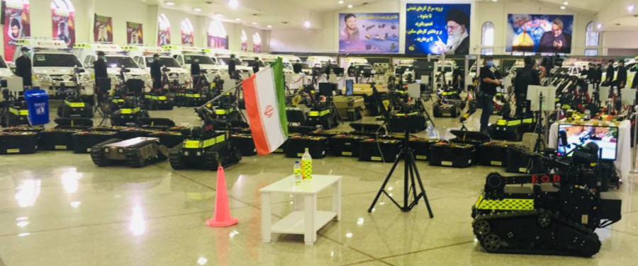 Robot Ra&apos;ad-1 có khả năng phát hiện và vô hiệu hóa các thiết bị nổ.