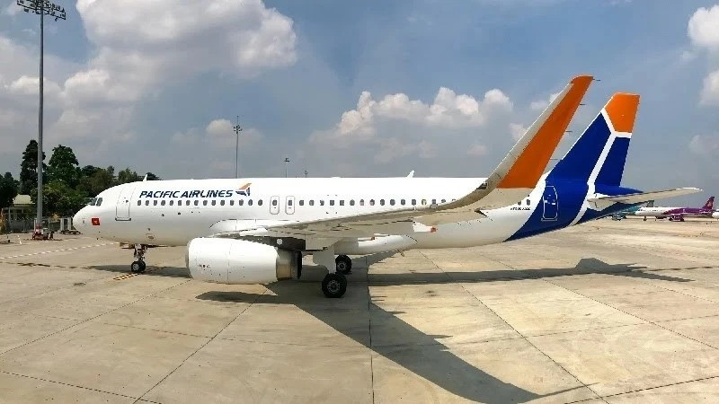 Máy bay Pacific Airlines.