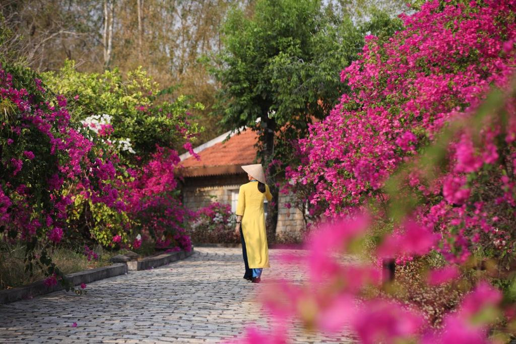 Cảnh đẹp nên thơ của Châu Đốc, An Giang. Ảnh: IT.