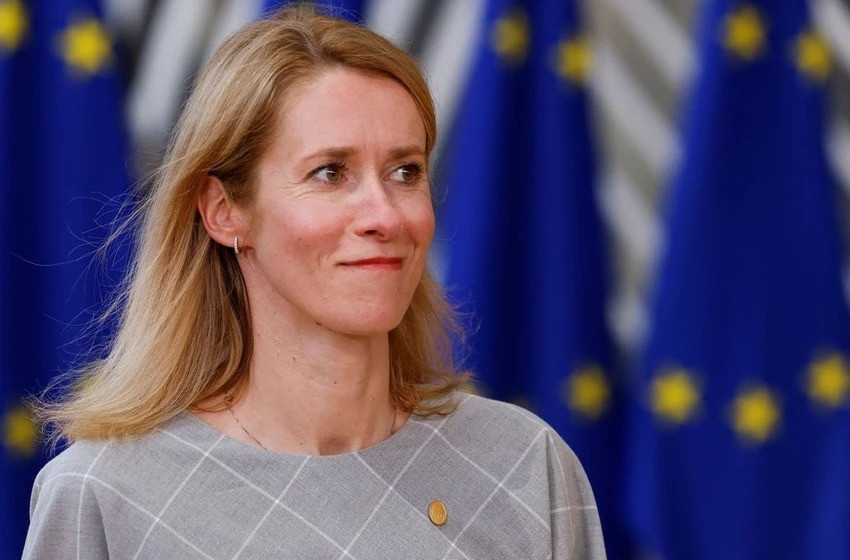 Thủ tướng Estonia Kaja Kallas. Ảnh: REUTERS