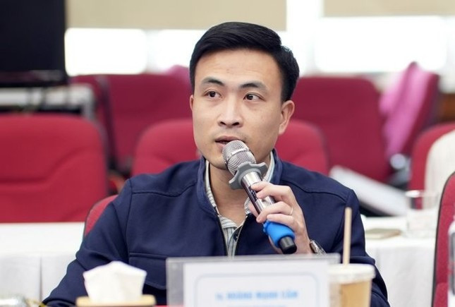 Ông Hoàng Mạnh Cầm - Phó Chánh Văn phòng Hội đồng quản trị Tập đoàn Dệt may Việt Nam.