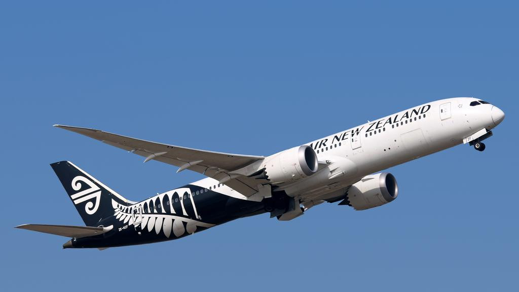Máy bay của Air New Zealand.