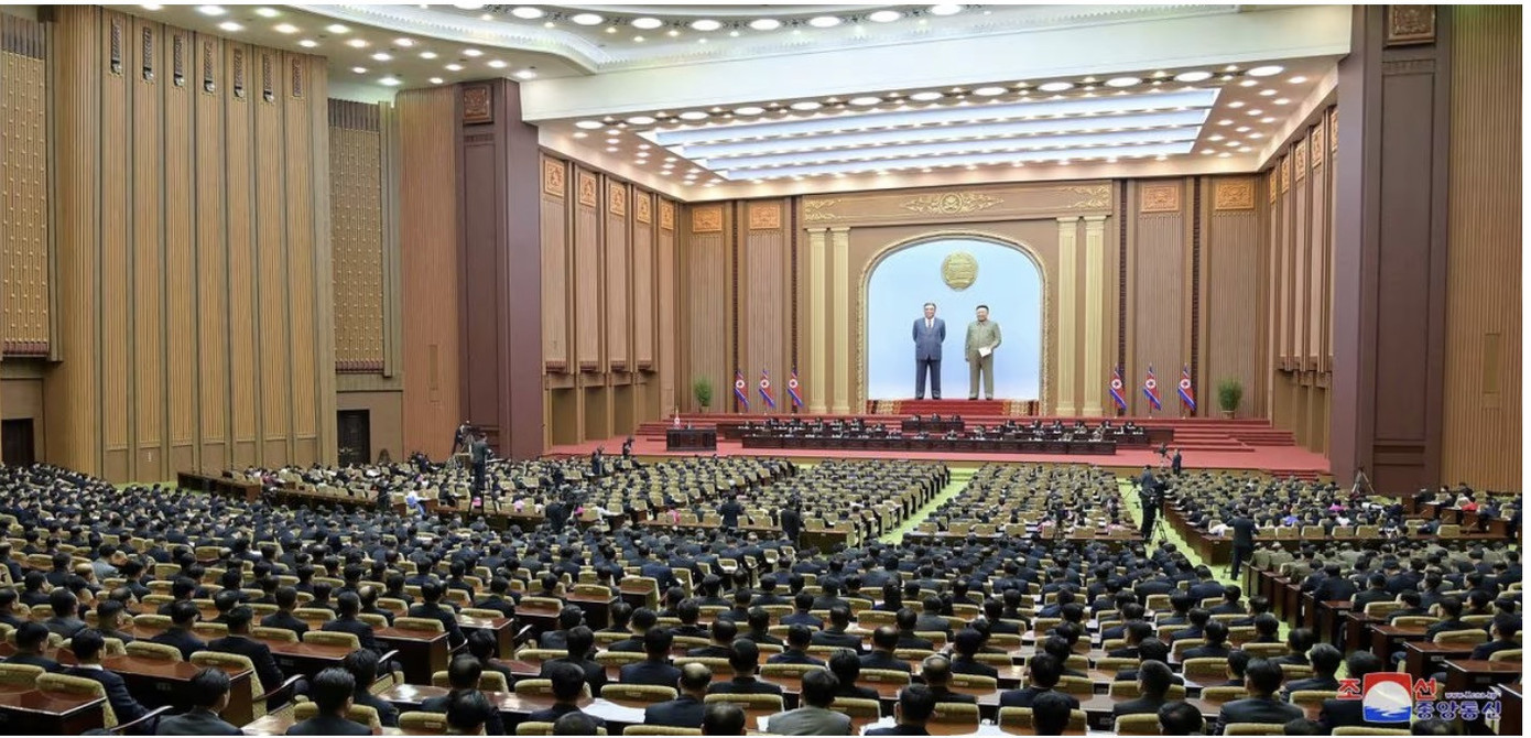 Quốc hội Triều Tiên. Ảnh: KCNA Quốc hội Triều Tiên. Ảnh: KCNA