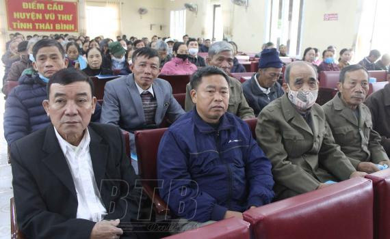 Các đại biểu tham dự hội nghị. Ảnh: Báo Thái Bình