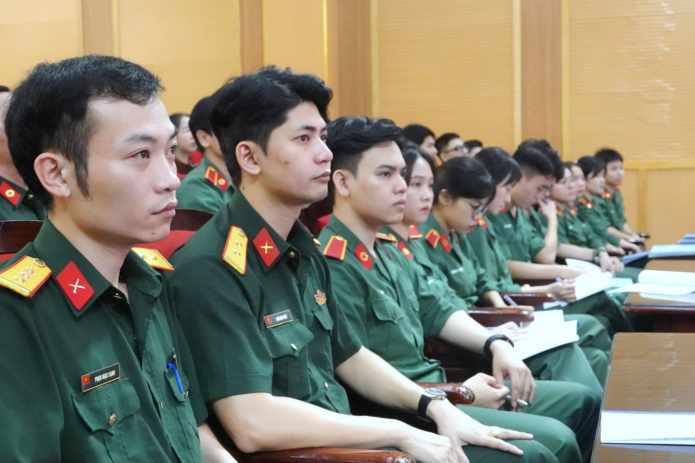 Các đại biểu tham gia lớp tập huấn.