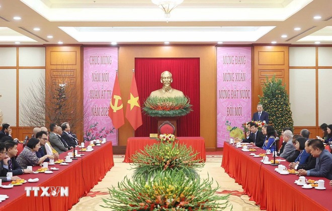 Tổng Bí thư Tô Lâm phát biểu. (Ảnh: Thống Nhất/TTXVN)