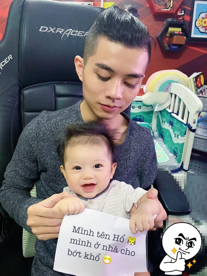 Streamer Hy Nam cũng cùng con trai tên Hổ hưởng ứng trend ý nghĩa này.
