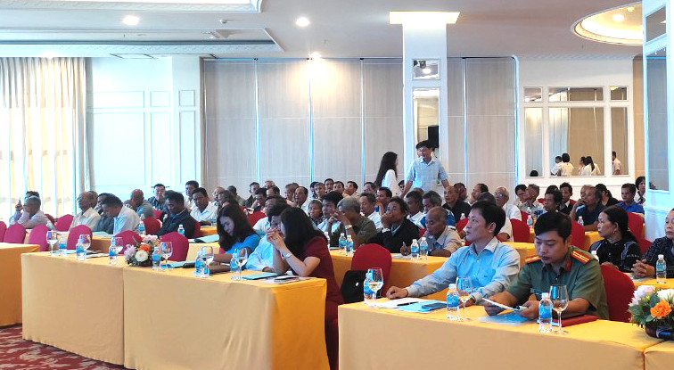 Các đại biểu tham gia buổi tập huấn. Ảnh: Báo Khánh Hòa Các đại biểu tham gia buổi tập huấn. Ảnh: Báo Khánh Hòa