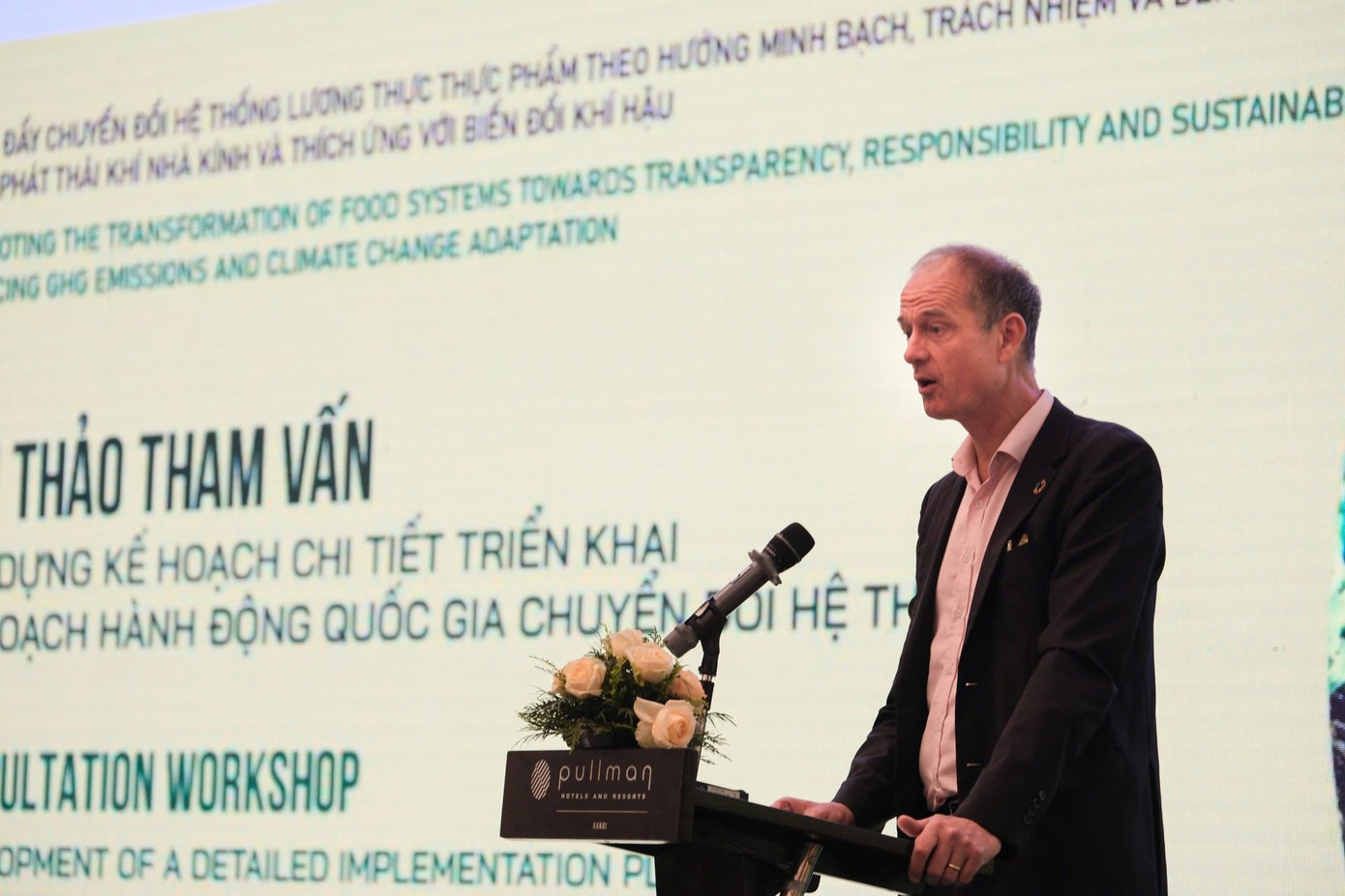 Ông Patrick Haverman - Phó Trưởng đại diện UNDP tại Việt Nam.