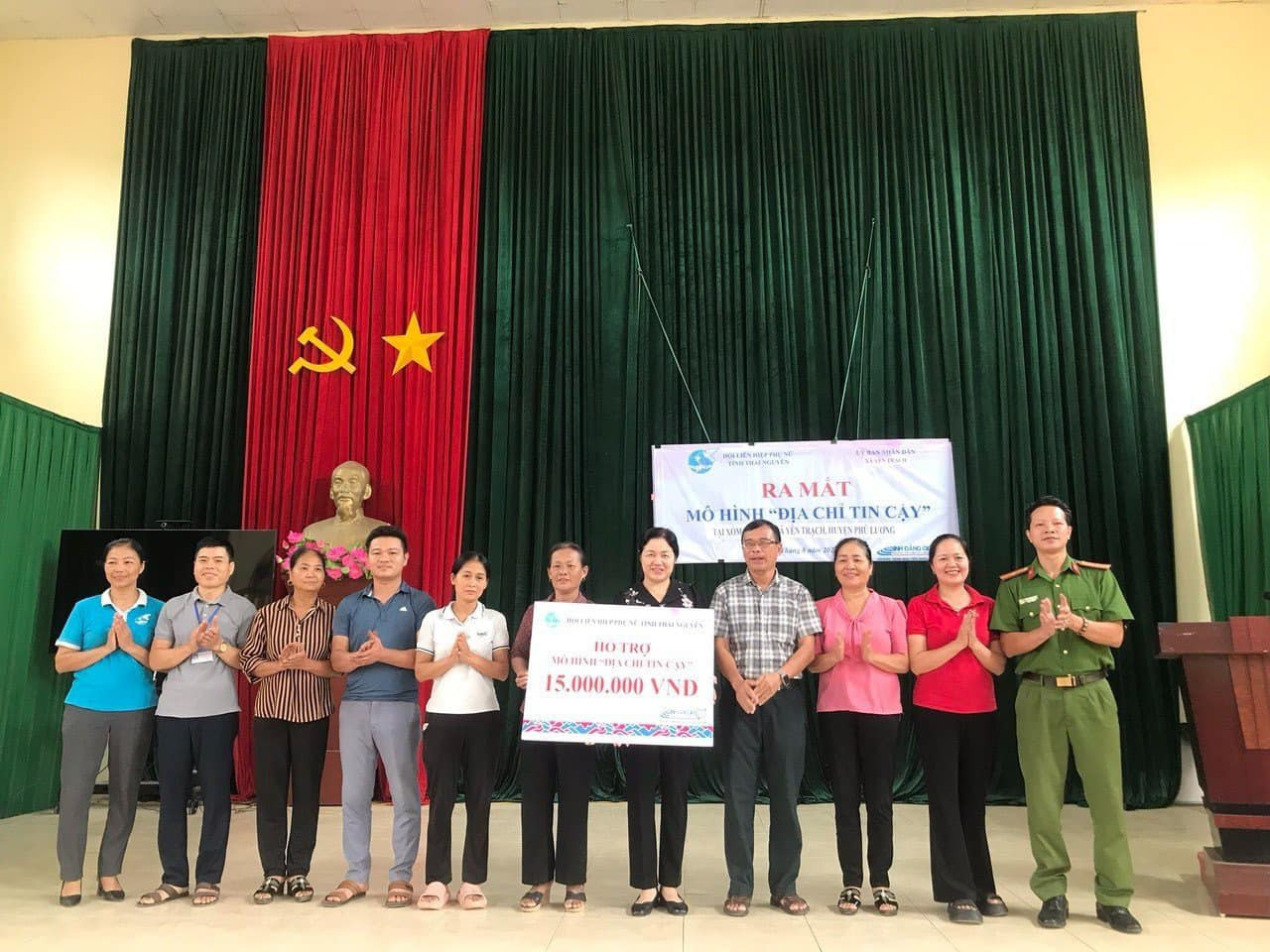 Nhiều mô hình "địa chỉ tin cậy" được thành lập trên địa bàn tỉnh. Ảnh: Hội LHPN tỉnh Thái Nguyên