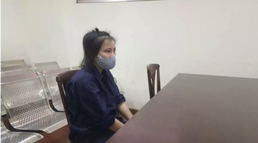 Bị cáo Trần Thị Dung tại tòa