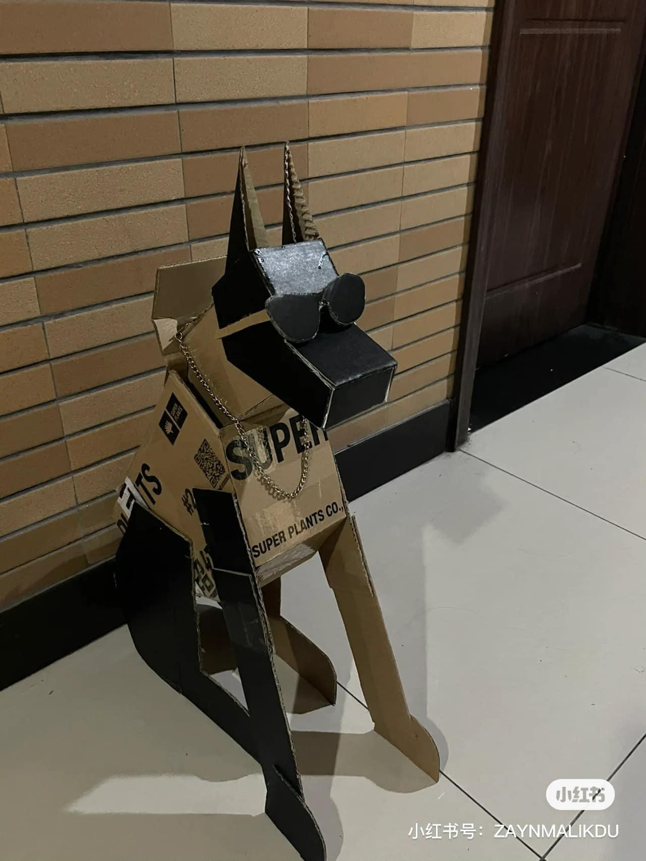 Mỗi thú cưng được trang trí với màu sắc và phụ kiện theo sở thích của chủ nhân như: tô đựng thức ăn, áo choàng, kính mắt,..