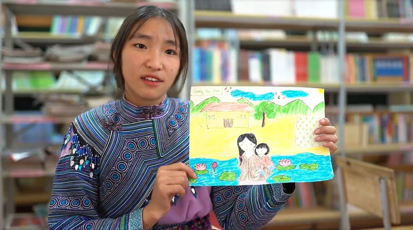 Một tác phẩm dự thi lọt vào vòng chung kết.