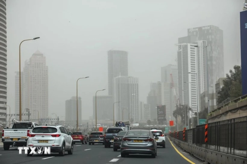 Quang cảnh Tel Aviv, Israel.