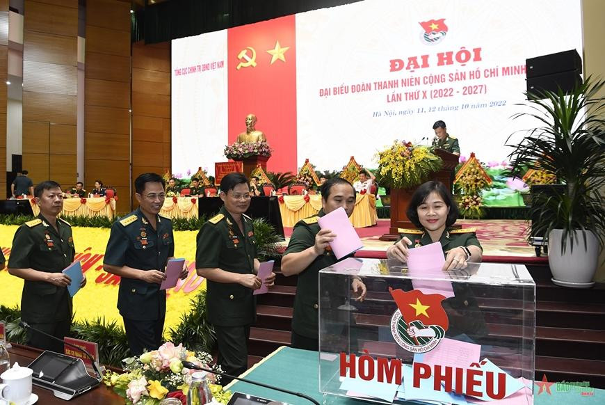 Bầu đoàn đại biểu Quân đội dự Đại hội đại biểu toàn quốc Đoàn TNCS Hồ Chí Minh lần thứ XII. Bầu đoàn đại biểu Quân đội dự Đại hội đại biểu toàn quốc Đoàn TNCS Hồ Chí Minh lần thứ XII.