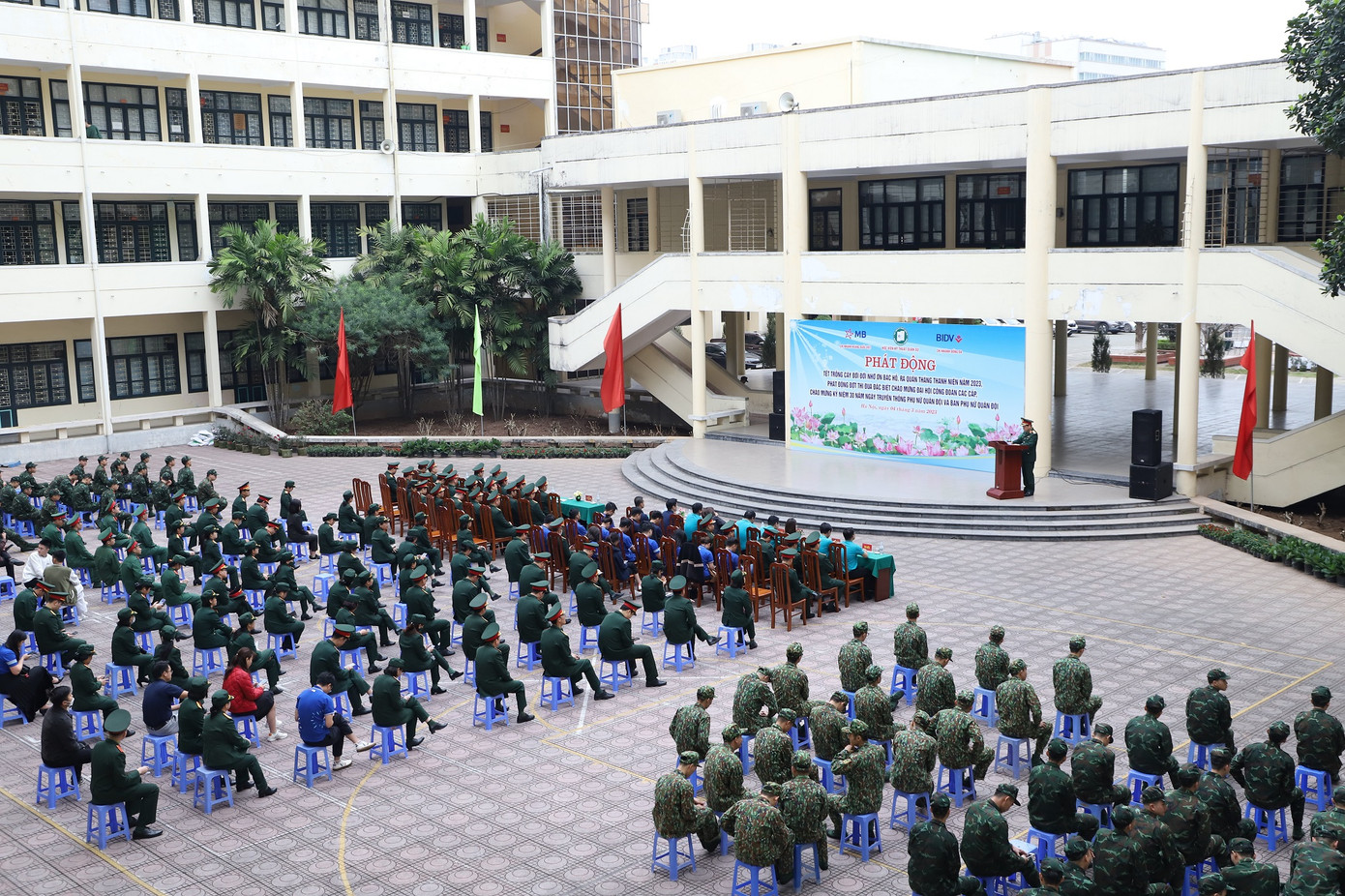 Quang cảnh lễ phát động Quang cảnh lễ phát động