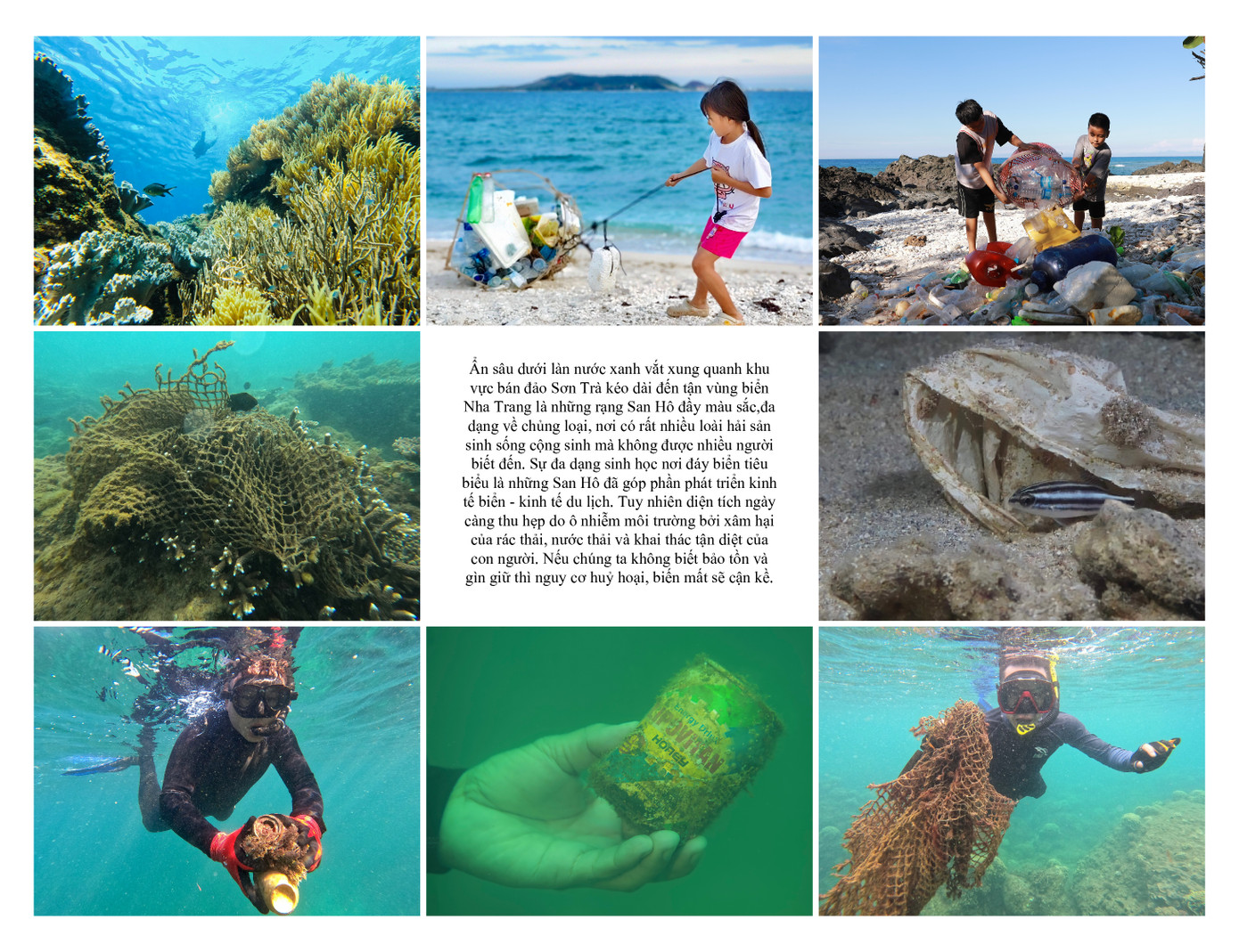 Tác phẩm "Nỗi ám ảnh của đại dương" của tác giả Đào Đặng Công Trung.