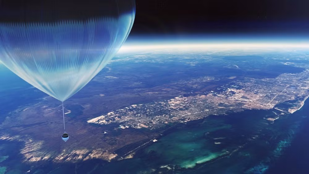 Du lịch vũ trụ là một hướng du lịch hạng sang sẽ phát triển mạnh trong tương lai. Ảnh: Space Perspective. Du lịch vũ trụ là một hướng du lịch hạng sang sẽ phát triển mạnh trong tương lai. Ảnh: Space Perspective.