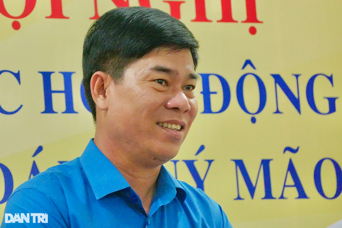 Ông Phạm Chí Tâm - Phó Chủ tịch LĐLĐ TPHCM (Ảnh: Tùng Nguyên). Ông Phạm Chí Tâm - Phó Chủ tịch LĐLĐ TPHCM (Ảnh: Tùng Nguyên).