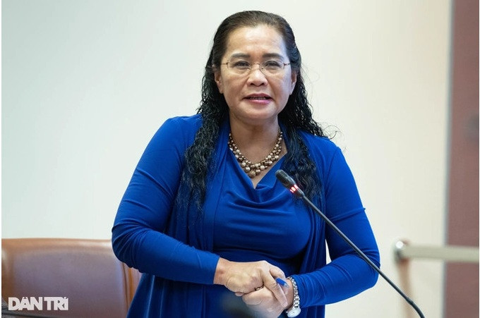 Bà Nguyễn Thị Lan Hương, nguyên viện trưởng Viện Khoa học lao động và Xã hội (Bộ LĐ-TB&XH) (Ảnh: Sơn Nguyễn). Bà Nguyễn Thị Lan Hương, nguyên viện trưởng Viện Khoa học lao động và Xã hội (Bộ LĐ-TB&XH) (Ảnh: Sơn Nguyễn).