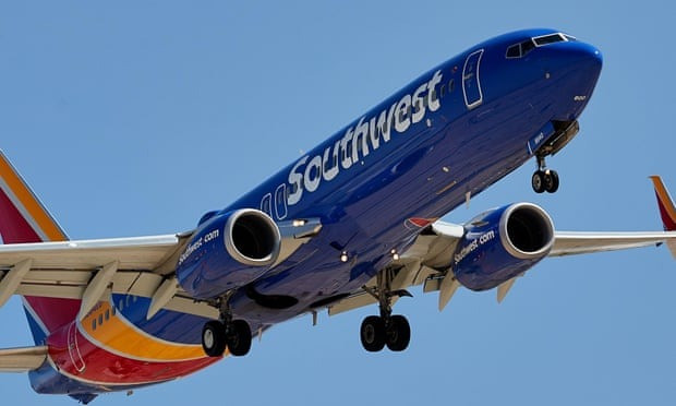Một chiếc máy bay của Southwest Airlines. Ảnh minh họa: ZUMA Press, Inc./Alamy. Một chiếc máy bay của Southwest Airlines. Ảnh minh họa: ZUMA Press, Inc./Alamy.
