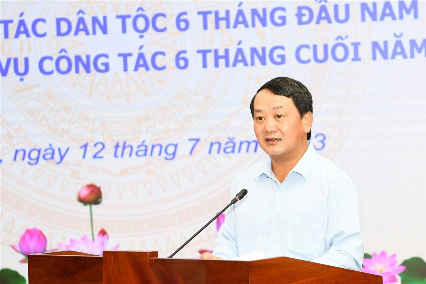 Bộ trưởng, Chủ nhiệm UBDT Hầu A Lềnh chủ trì Hội nghị Bộ trưởng, Chủ nhiệm UBDT Hầu A Lềnh chủ trì Hội nghị