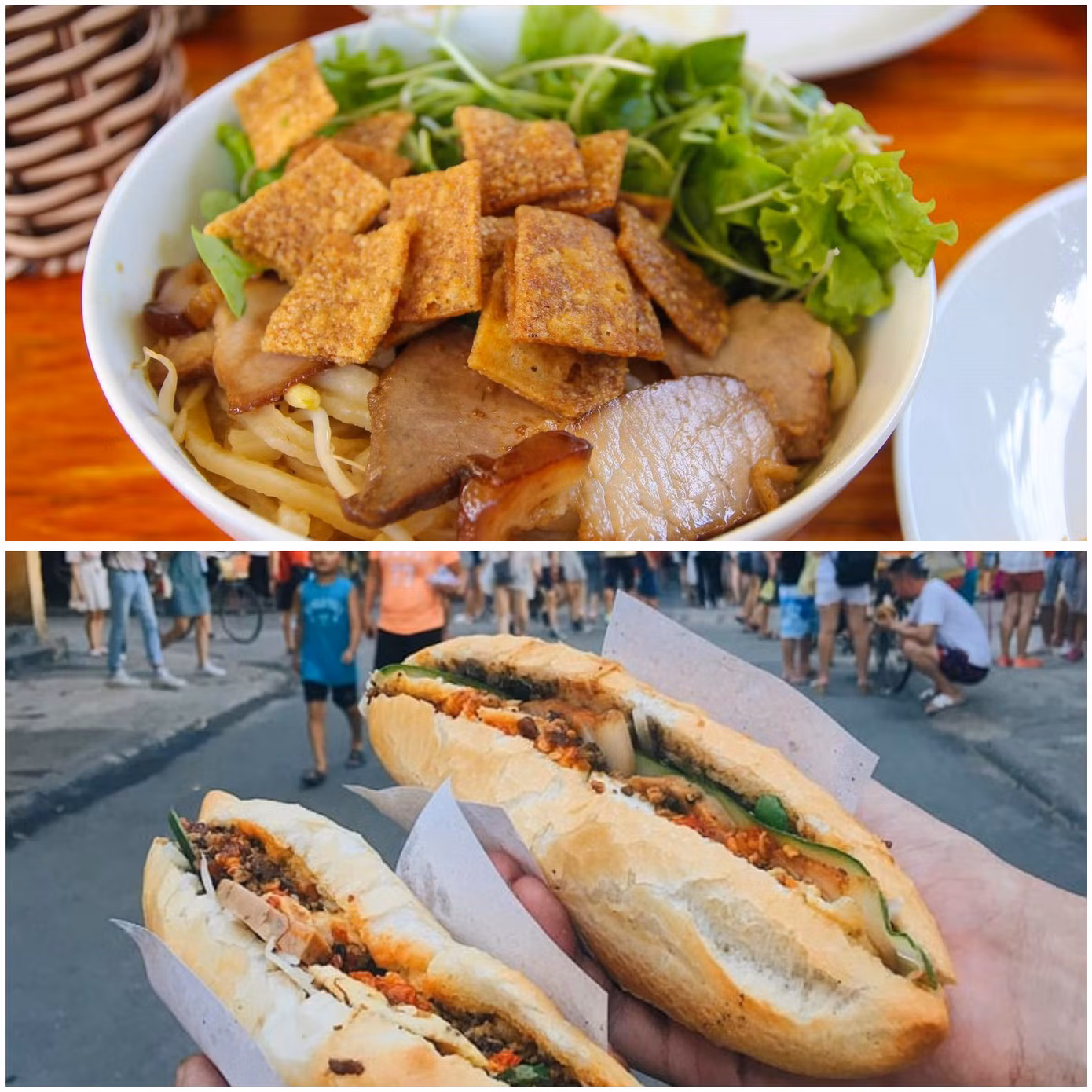 Hội An với nền ẩm thực phong phú và đa dạng.