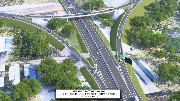 Vành đai 4 kết hợp với các tuyến đường Vành đai 3, cao tốc TPHCM – Thủ Dầu Một – Chơn Thành, tuyến đường Hồ Chí Minh kết nối đi Tây Ninh, Mộc Bài, các tỉnh miền Tây và các tuyến đường chủ lực như đường DT743, DT746, DT747B, tổng hòa lại tạo nên một mạng lưới giao thông hoàn thiện, hiện đại.