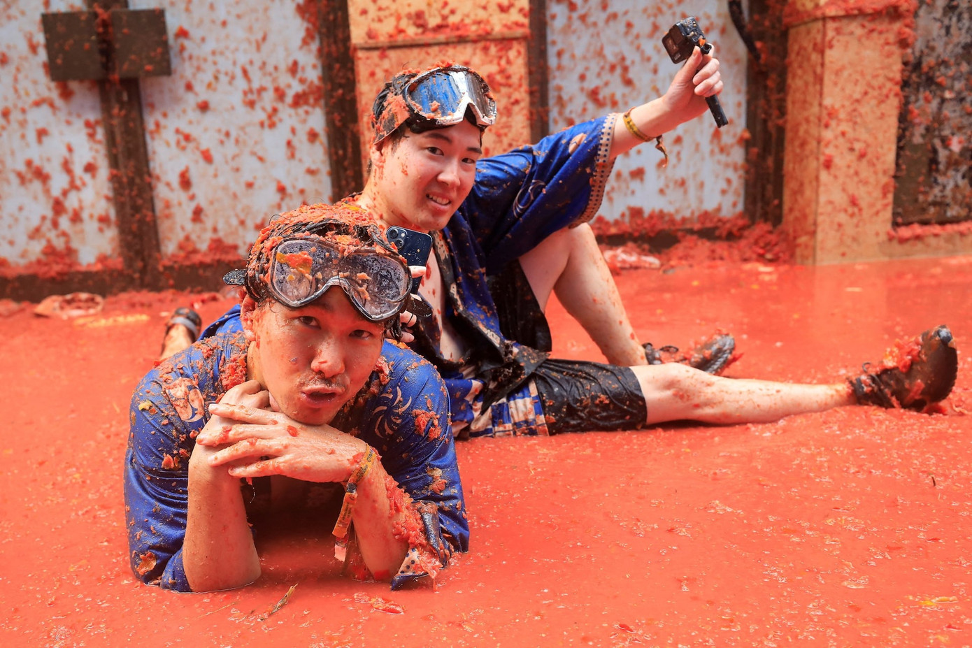 Lễ hội mang đến một trải nghiệm thú vị cho mọi du khách tham gia. Ảnh: Reuters.