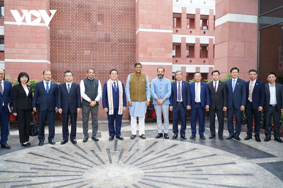 Gặp Phó Chủ tịch Đảng Nhân dân Ấn Độ (BJP) cầm quyền Baijayant Panda