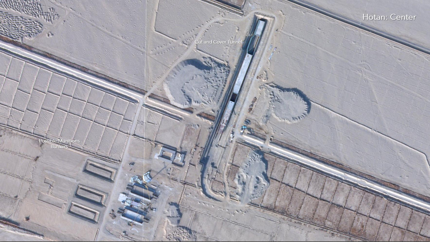 Nhiệm vụ chính xác của đường hầm này rất khó xác định chỉ qua hình ảnh, nhưng theo các nhà quan sát, đường hầm mới có thể được sử dụng cho việc di chuyển và xử lý bom, đạn.