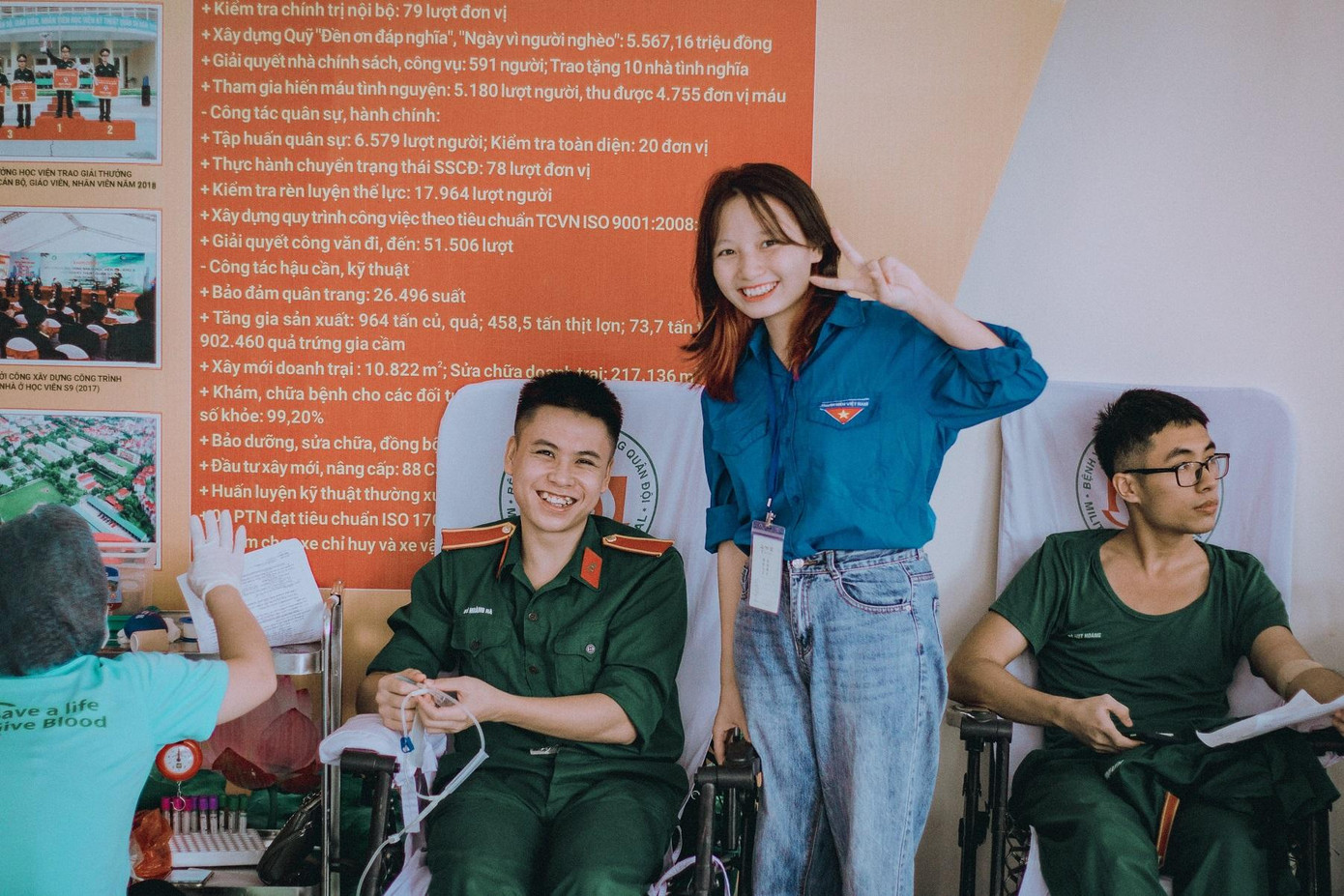 Ngày hội hiến máu được Học viện Kỹ thuật Quân sự phối hợp với Bệnh viện Trung ương Quân đội 108 phối hợp tổ chức Ngày hội hiến máu được Học viện Kỹ thuật Quân sự phối hợp với Bệnh viện Trung ương Quân đội 108 phối hợp tổ chức