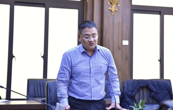 Ông Ngô Hồng Phong - Cục trưởng Cục Chất lượng, chế biến và phát triển thị trường. Ảnh: Kiều Chi.