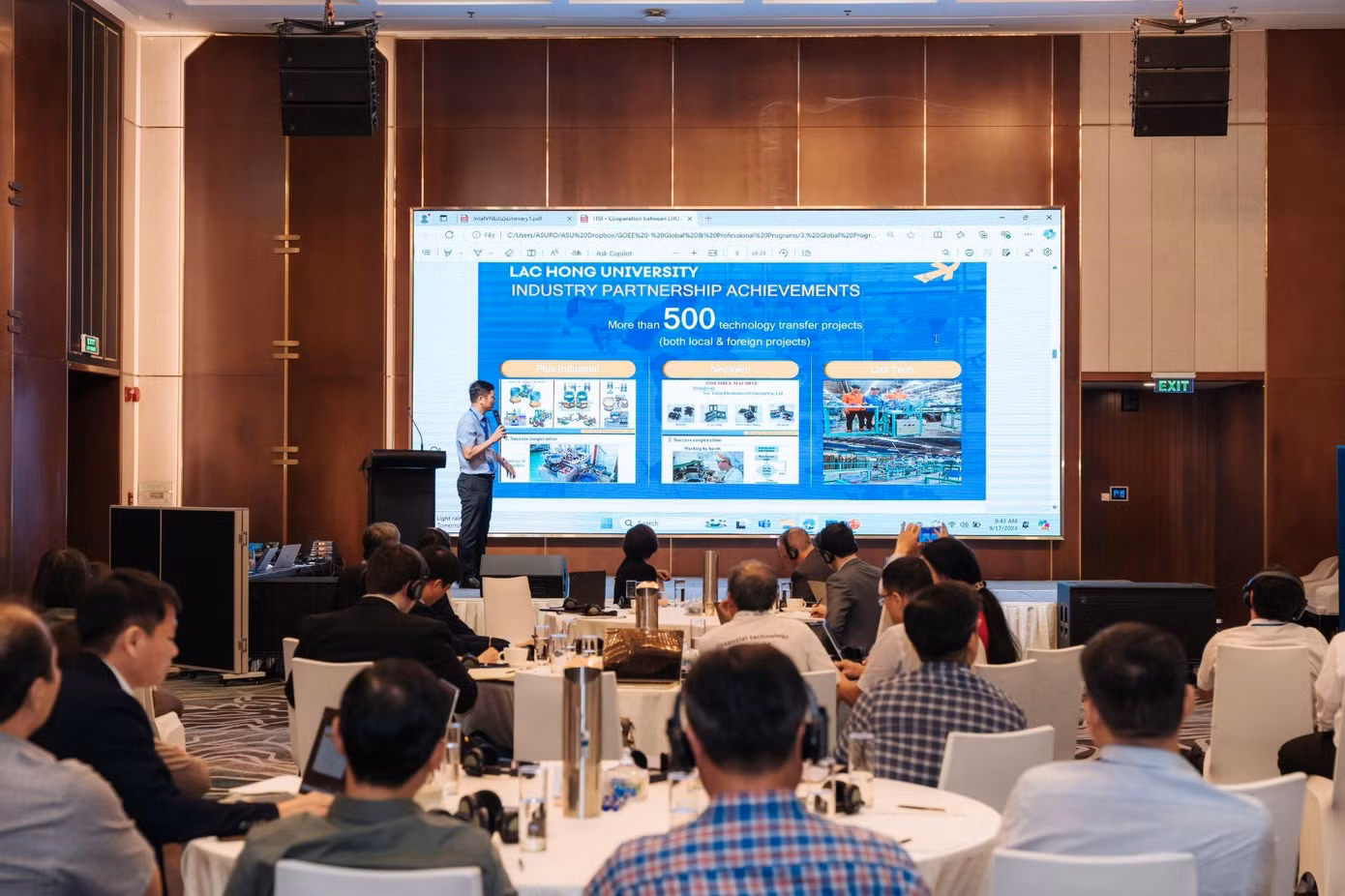 Hội thảo “Adapting Global Semiconductor Talent Cultivation Practices to Vietnam” đề cập lĩnh vực như hiện đại hóa chương trình giảng dạy, hợp tác giáo dục với doanh nghiệp, và tạo ra các sáng kiến công tư để phát triển lực lượng lao động ngành chất bán dẫn.