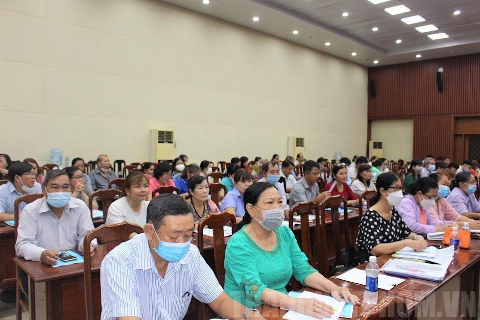 Quang cảnh buổi tập huấn