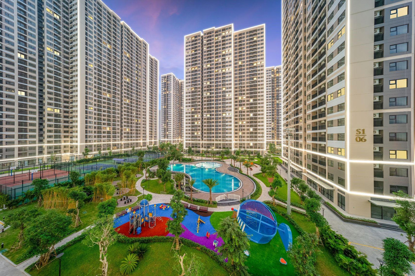 Vinhomes Smart City sở hữu không gian sống xanh, đầy đủ tiện ích và đáp ứng được nhu cầu của gia đình đa thế hệ. (Nguồn: VHSMC)