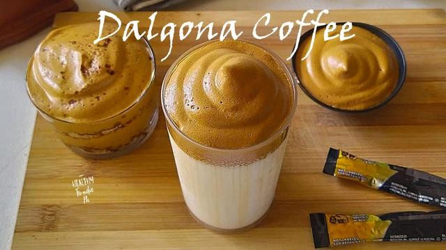Dalgona - Cà phê bọt biển
