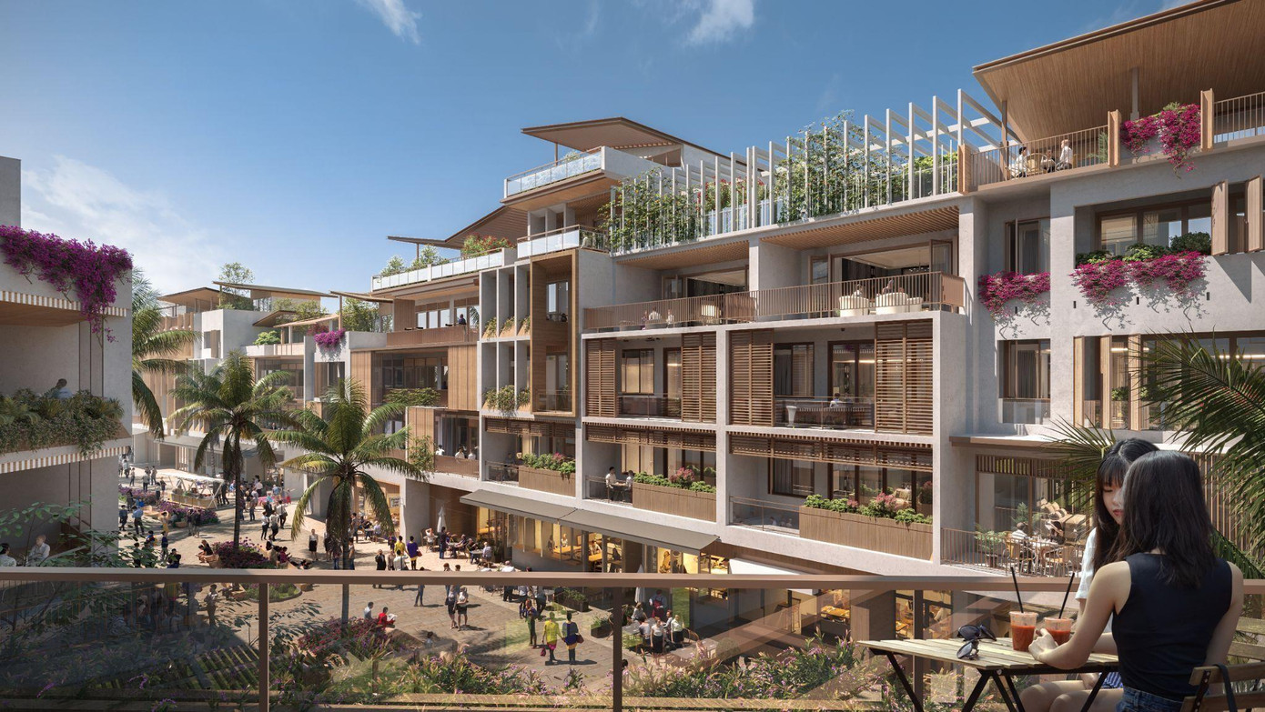 Phân khu Paradise Walk mang cảm hứng của đại lộ Champs-Elysees Phân khu Paradise Walk mang cảm hứng của đại lộ Champs-Elysees