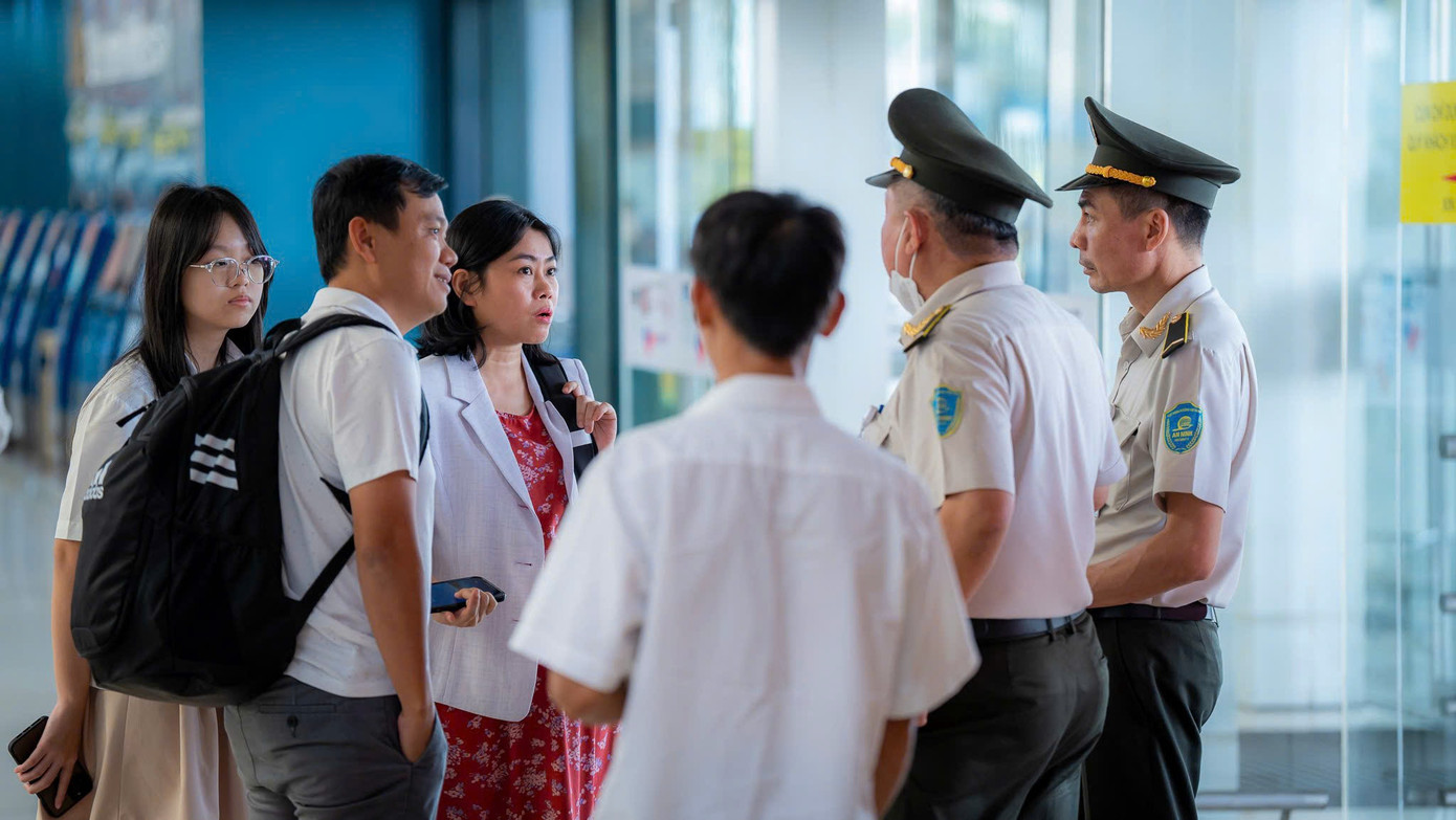 Sân bay quốc tế Nội Bài tăng cường an ninh hàng không dịp lễ 2/9. Ảnh: NIA. Sân bay quốc tế Nội Bài tăng cường an ninh hàng không dịp lễ 2/9. Ảnh: NIA.