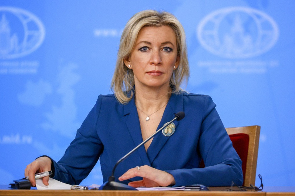 Người phát ngôn Bộ Ngoại giao Nga Maria Zakharova (Ảnh: RT). Người phát ngôn Bộ Ngoại giao Nga Maria Zakharova (Ảnh: RT).