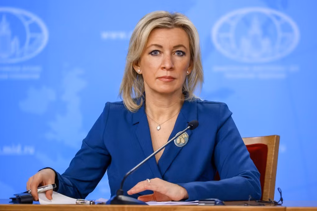 Người phát ngôn Bộ Ngoại giao Nga Maria Zakharova (Ảnh: RT). Người phát ngôn Bộ Ngoại giao Nga Maria Zakharova (Ảnh: RT).