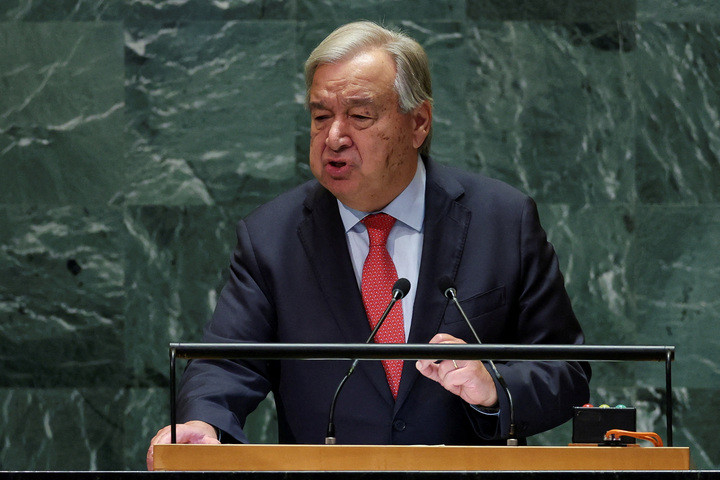 Tổng thư ký Liên Hợp Quốc Antonio Guterres. Ảnh: Reuters