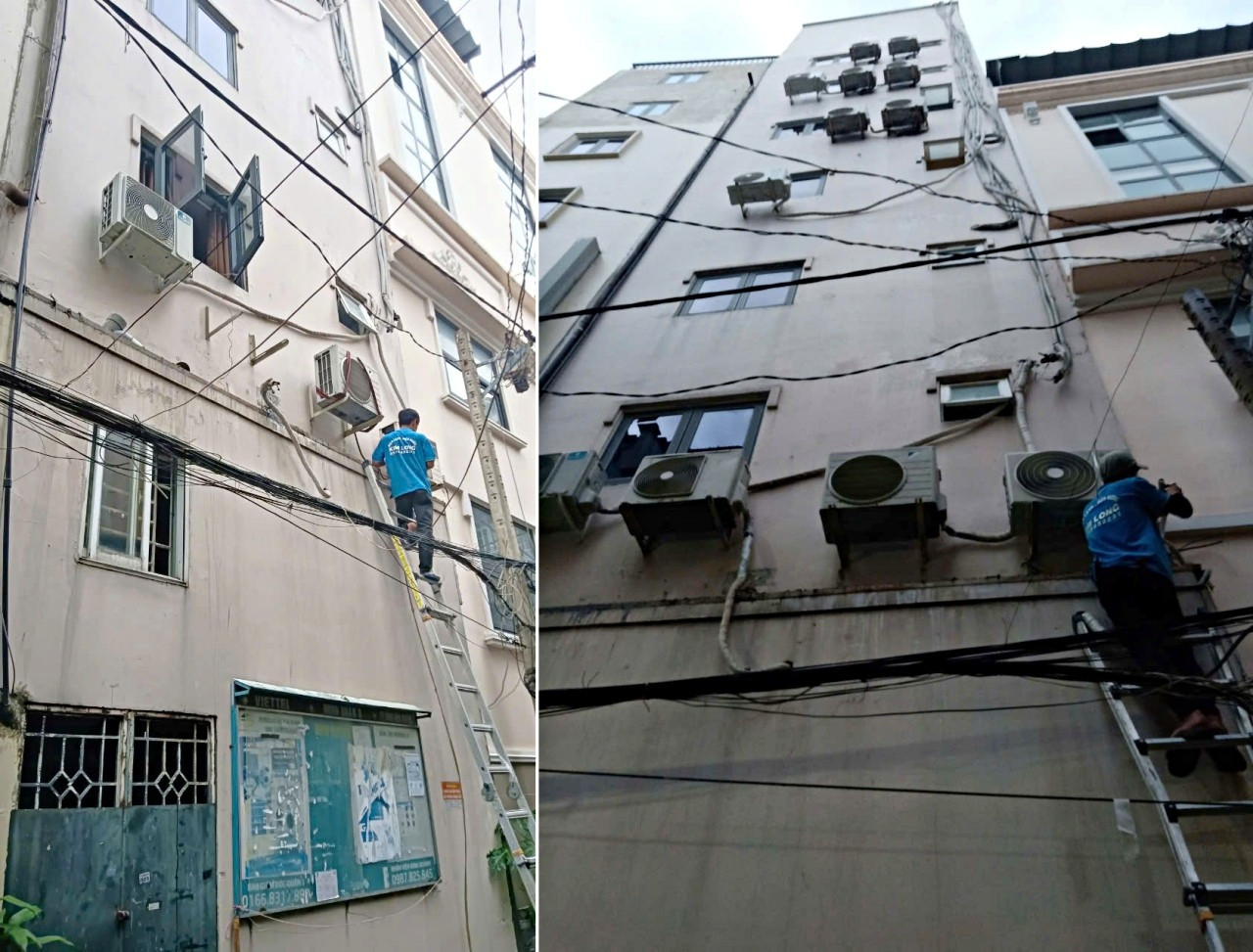 Anh Long thường xuyên làm việc dưới cái nắng gay gắt của TPHCM. Ảnh: Nhân vật cung cấp Anh Long thường xuyên làm việc dưới cái nắng gay gắt của TPHCM. Ảnh: Nhân vật cung cấp