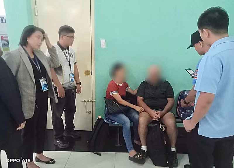 Một công dân người Australia đã bị chính quyền Philippines bắt giữ vì nói đùa có bom trong hành lý. Ảnh: Cục Hàng không dân dụng Philippines.