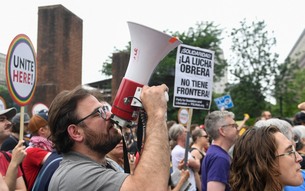 Các cuộc biểu tình đang diễn ra khắp nước Mỹ.